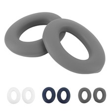 Silicone Earpads Replacement Ear Cushions Abrasion Proof With Headband Cover For