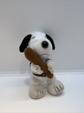 Many Lives of Snoopy Baseball Collectable Soft Toy Plush 2001 No Tag