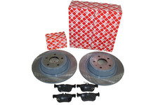 Bremsscheiben + Bremsbeläge hinten Ford Mondeo 2016293 + 2494035 Febi Bilstein