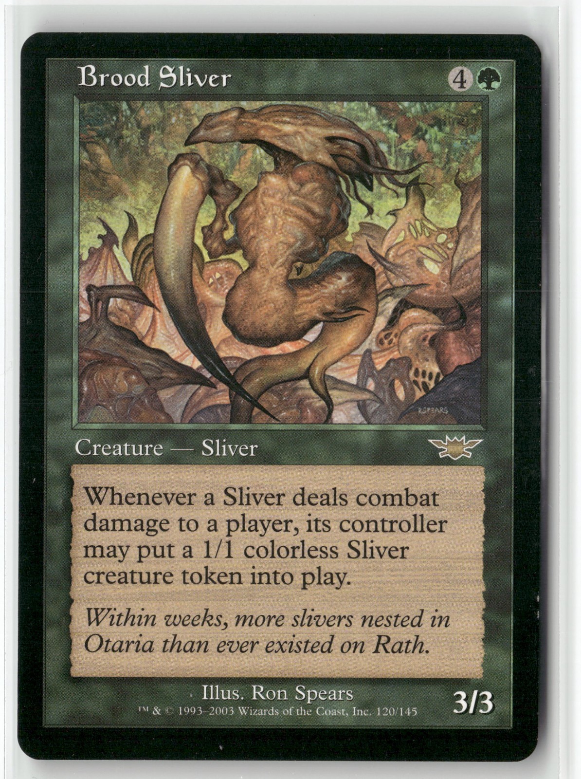 Brood Sliver Legions LP MTG