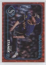 2024 Topps Update Red Crackle Foilboard 195/199 Ryne Stanek #US121 1l14