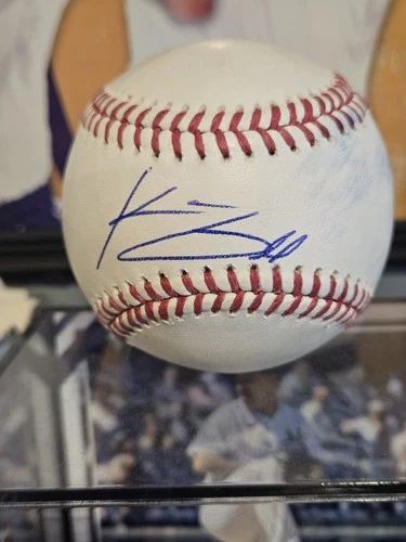 KONNOR GRIFFIN SIGNED OML BASEBALL - MLB TOP PROSPECT- Spring Training BP Ball