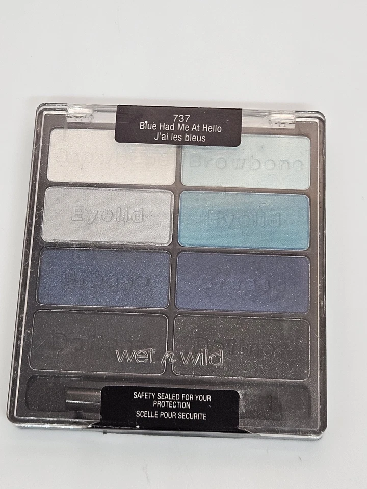 Wet n Wild Coloricon Eyeshadow Palette 737 BLUE YOU HAD ME AT HELLO  Sealed - Image 2 of 3