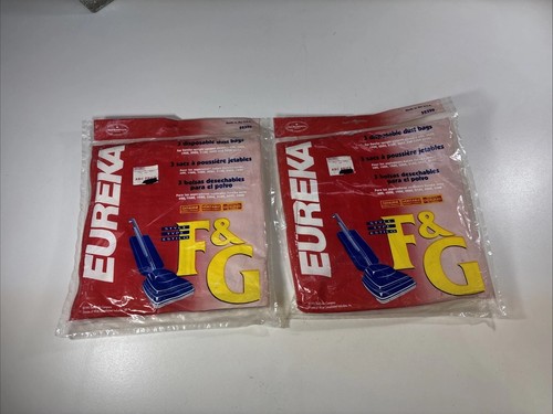 GENUINE EUREKA 52320 DISPOSABLE DUST BAGS-STYLE F & G-UPRIGHT VACUUM CLEANER