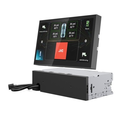 JVC KW-Z800AW Direct Replacement Digital Media Receiver featuring 8.0'' HD Scr...