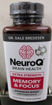 LifeSeasons NeuroQ Memory & Focus Extra Strength 60 Caps Exp 07/2026