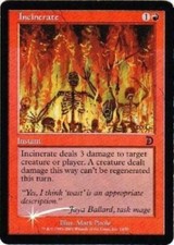 3xFOIL IncinerateX1, LhurgoyfX1, Icy Manipulator