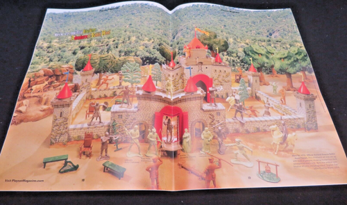 Playset Magazine #89 The Adventures of Robin Hood, Richard Green Marx Castles II - Foto 4 di 8