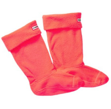 Hunter K2105 Womens Neon Pink Neon Tall Boot Socks Sz M 5-7