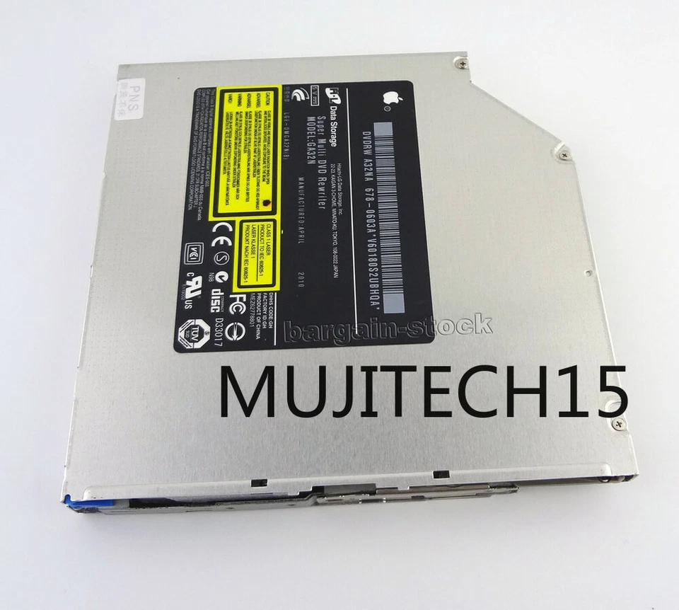 HL GA32N 12.7mm SATA Slot Load DVD RW Burner SuperDrive For Apple iMac Mac Mini - Image 2 of 4