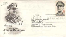 United States Scott 1424 Typewritten Address