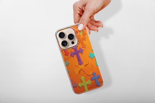 Gothic Cross Phone Case Y2K Cover for iPhone 16 for Pixel 9 for Samsung S25 PC89 - 第 14/24 張圖片