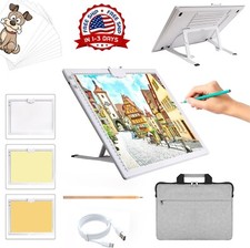 Almohadilla De Luz Recargable A3 Con Estuche,...