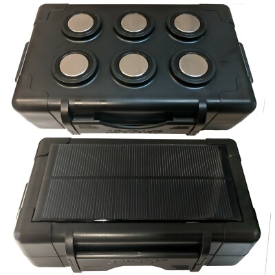 Spy Spot NEW Solar Powered Magnetic Case Extended Battery for GPS Trackers