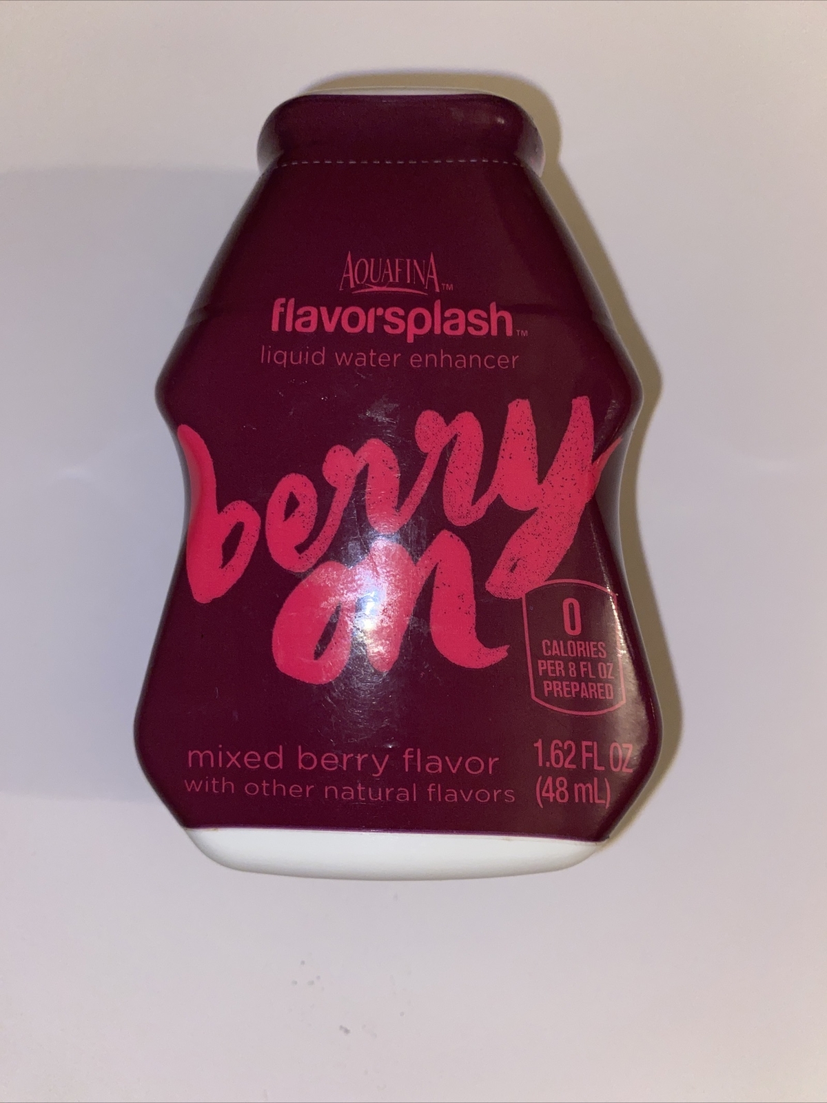 Flavor Splash Raspberry Aquafina Flavorsplash Liquid Water Enhancer 1.62 Fl Oz Berry On And ...