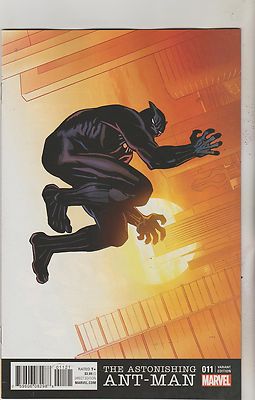 MARVEL COMICS ASTONISHING ANT-MAN #11 OCTOBER 2016 BLACK PANTHER VARIANT NM