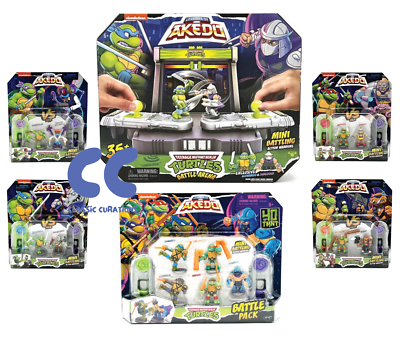 TMNT Legends of Akedo Teenage Mutant Ninja Turtles Battling Action