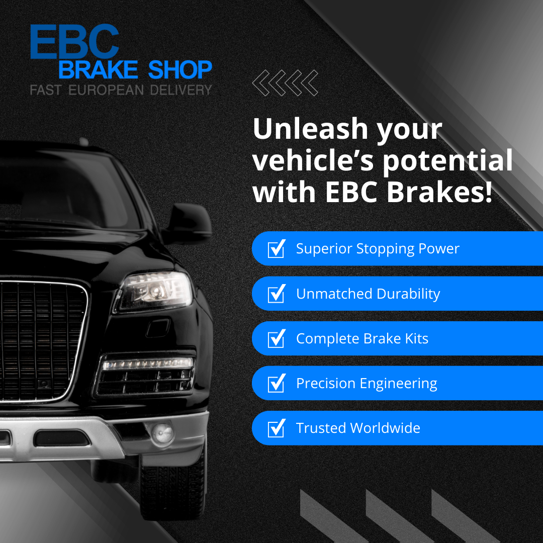 EBC Brakes Yellowstuff 4000 Series Brake Pads DP41521R - High Friction For Street & Track