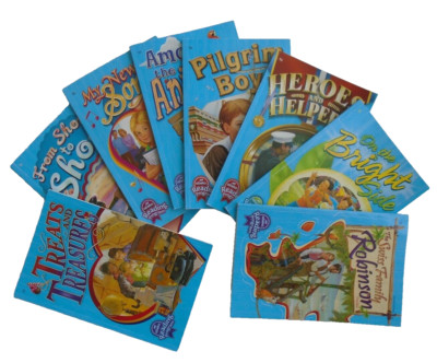 8 Book Lot of Abeka 3rd Grade Reading Program Books 3(a, b, d, e, f, g, i, j)