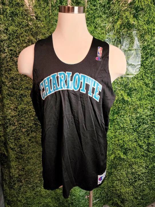 NBA Charlotte Hornets Basketball Reverible Practice Jersey Black