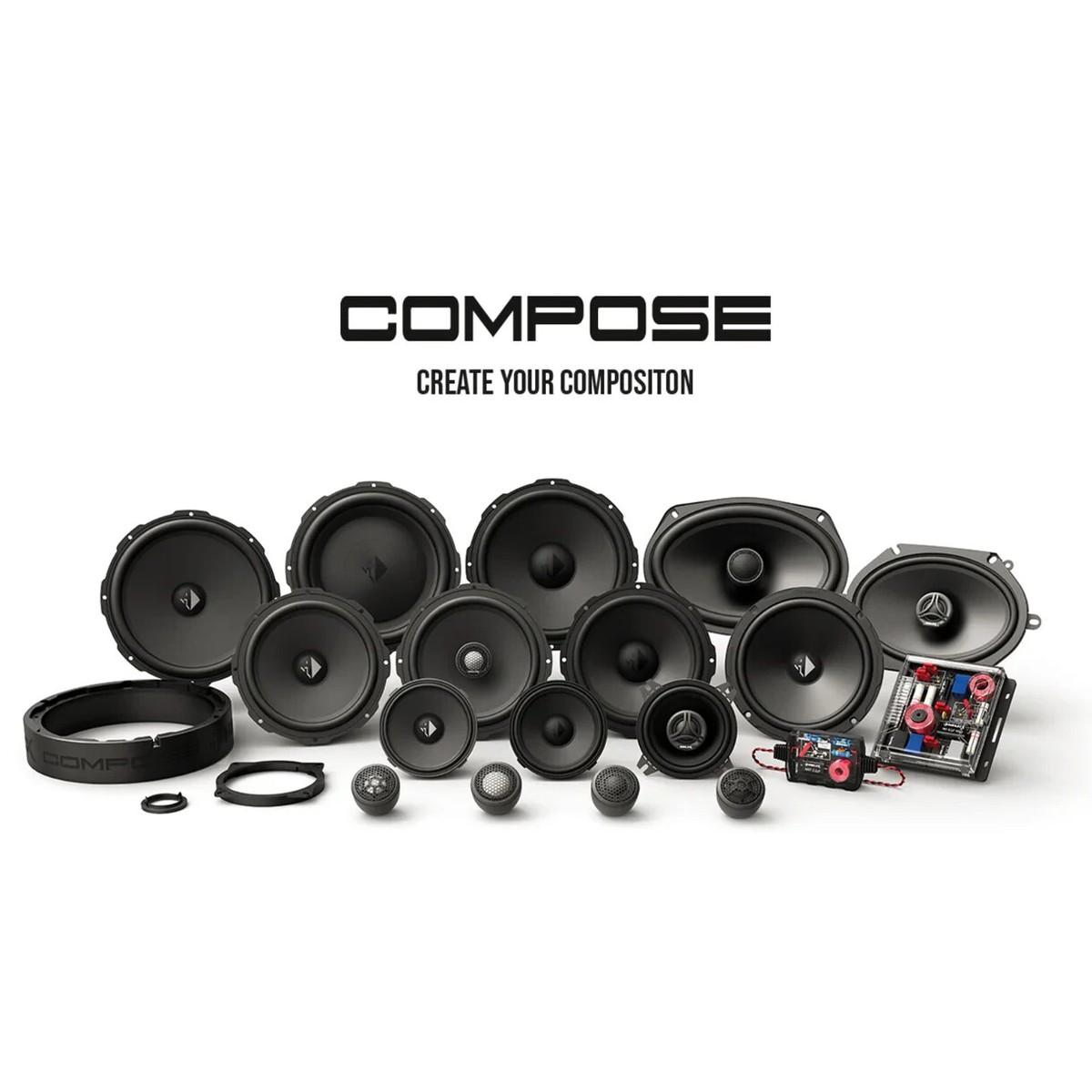 Helix Compose i3 Ci3 W165FM-S3 Woofers 6.5 Inch 3-Ohm FlexMount