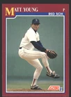 1991 Score Rookie & Traded Baseball Matt Young #54T