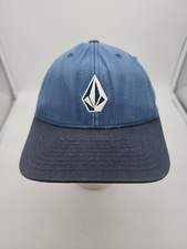 Volcom Full Stone Boys Youth Black Flexfit One Size Hat