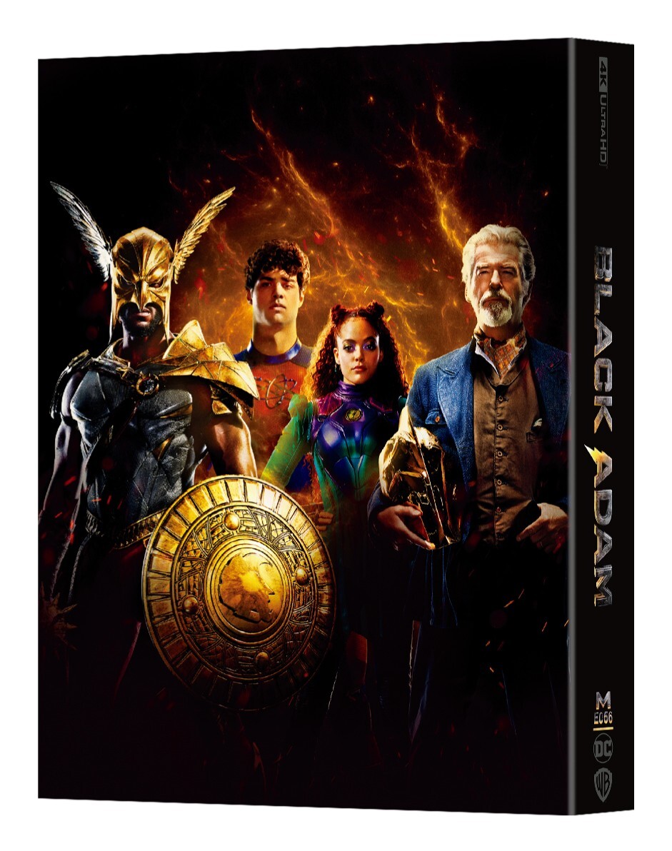 ブラックアダム 4KUHD+BD スチールブック Double Lenticular FullSlip
