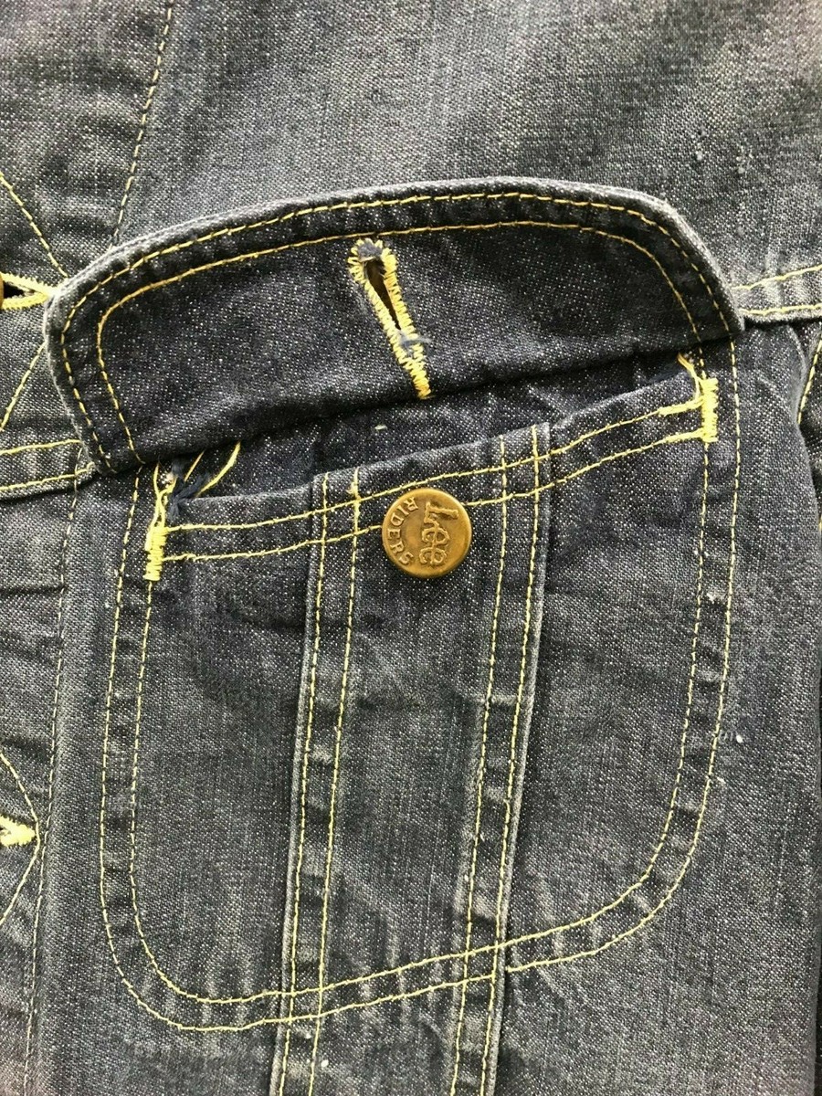 Lee 109 Denim jacket 60s〜70s Vintage Lee 109-JY Denim Jacket 1970's Size:16 e4 | eBay