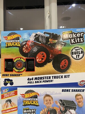 Hot Wheels Maker Kitz 4WD Monster Truck Bausatz 