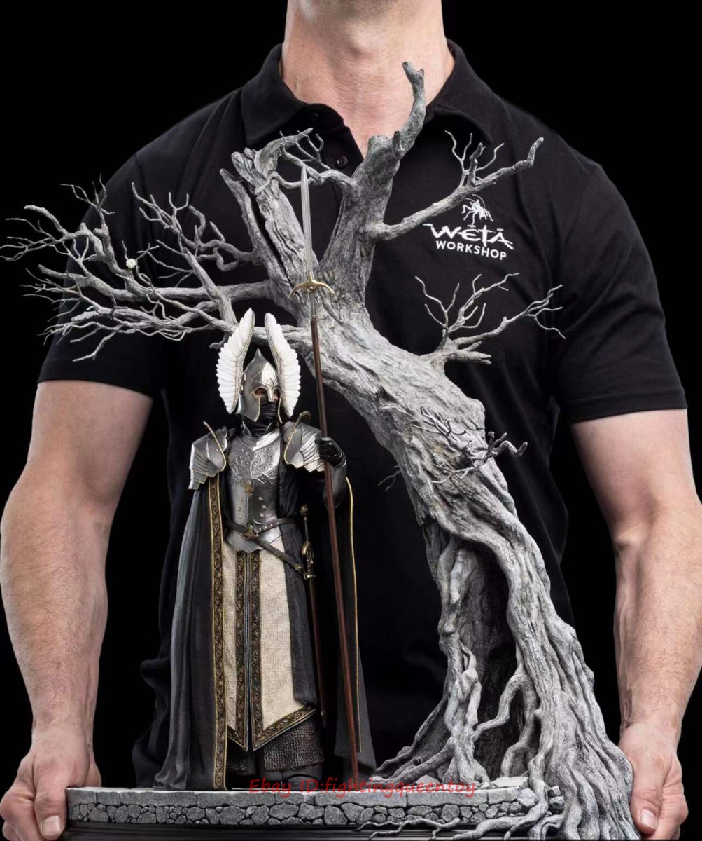 Le seigneur des anneaux statuette 1/6 fountain guard of gondor (classic series) 47 cm