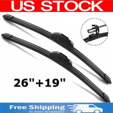 All Season Windshield Wiper Blades J-hook Oem Quality 26 19 Inch Bracketless