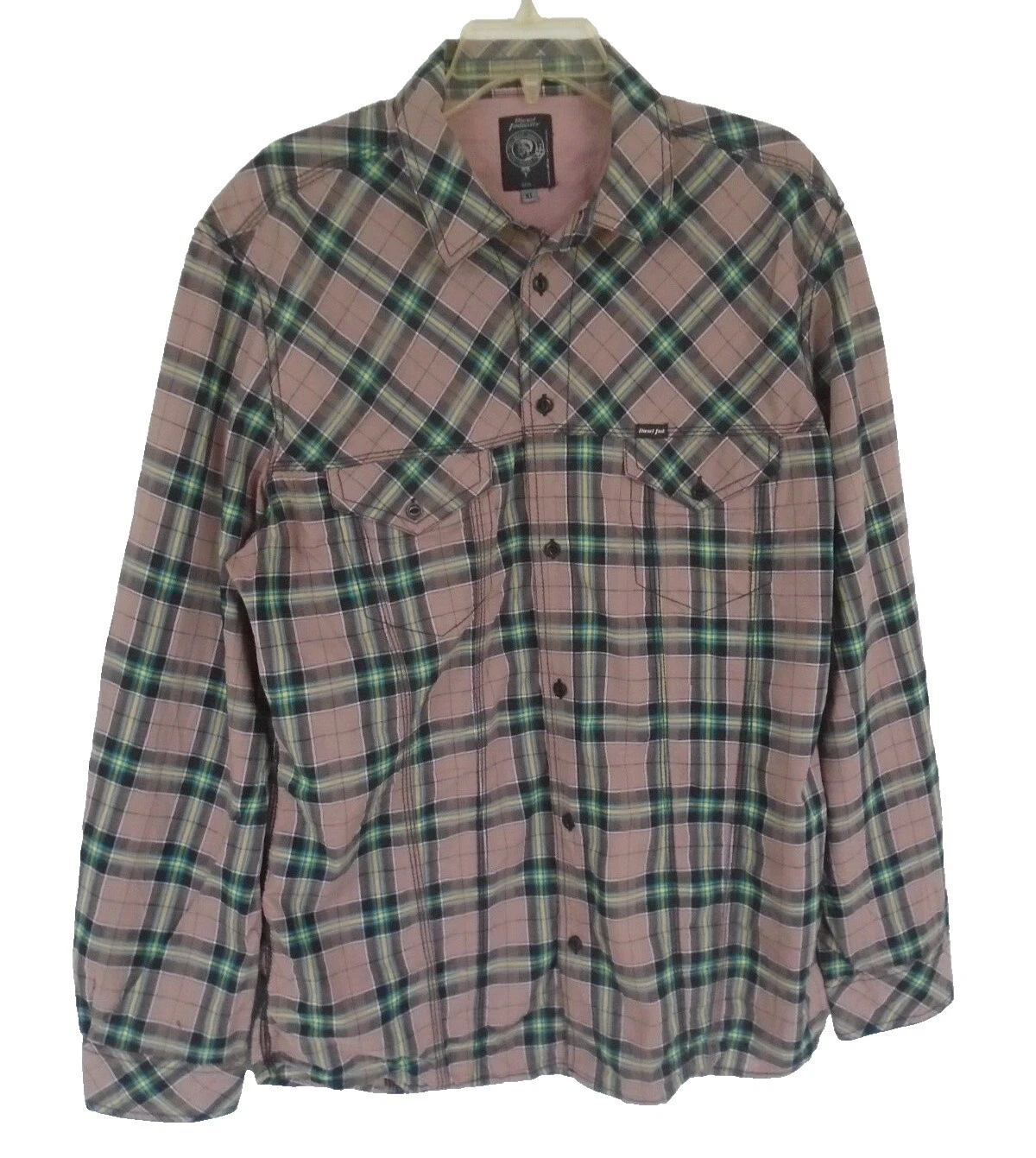 Camisas multicolores para hombre diésel talla XL