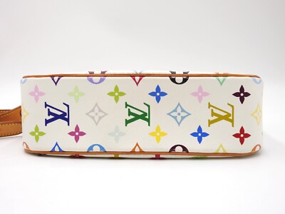 LOUIS VUITTON Sologne Shoulder Bag Monogram Multicolor Bron White
