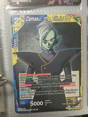 Second Edition Zamasu, the Eliminator P-337 PR Dragon Ball Super TCG NEAR MINT