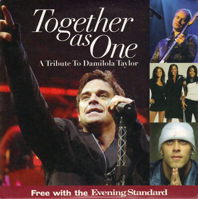 TOGETHER AS ONE - VARIOUS ARTISTS - EVENING STANDARD PROMO MUSIC CD