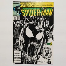 Web Of Spider-Man #33 (1987) Mad Dog Ward Pt. 1, Bill Sienkiewicz Cover - VF/VF+