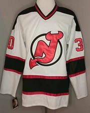 Martin Brodeur New Jersey Devils White "1992-2007 Throwback" CCM NHL Jersey