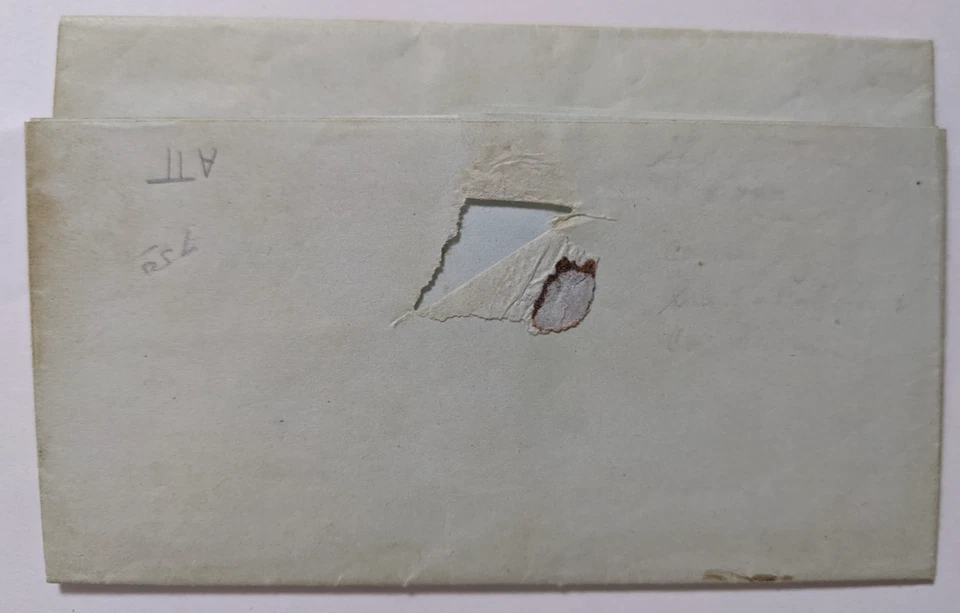 Grants Balfour & Co., Genoa--Capt. Stark, Barque "Ocilla," Genoa, Sardinia/'49 - Image 2 of 3