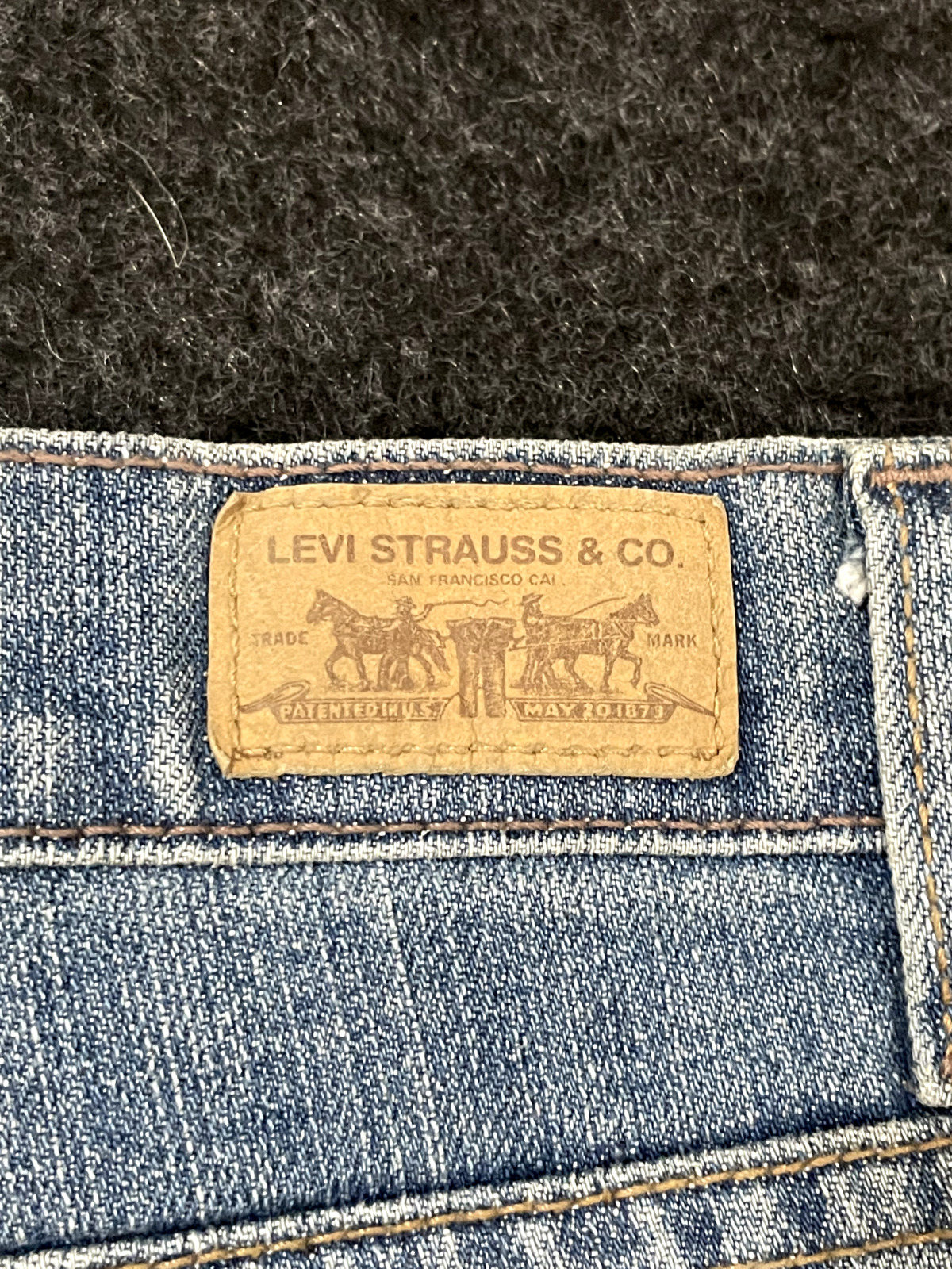 Vintage Levi's 505 Straight Leg Jeans Men's 8L W3… - image 12