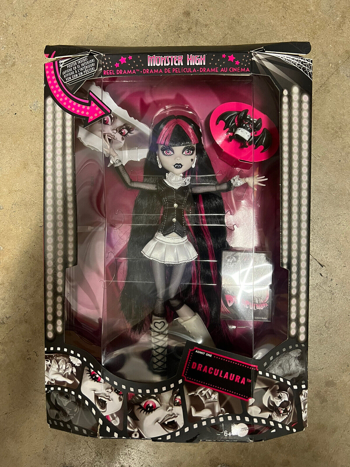 Boneca Monster High Frankie Stein Reel Drama Limited Edition