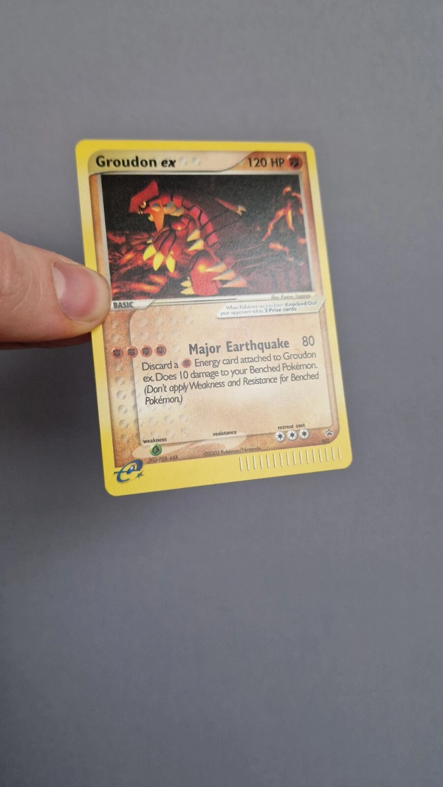 Groudon ex Promo 002 Values - MAVIN