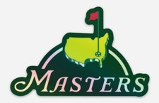 Masters Golf Logo Holographic Vinyl Sticker - Decal Car Laptop Window Wall Masters Golf Logo Holographic Vinyl Sticker - Decal Car Laptop Window Wall