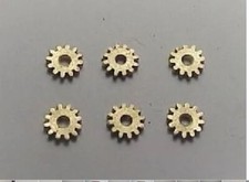 T-JET CHASSIS  6  12 TOOTH PINION GEAR. FITS AURORA TJET CHASSIS. NEW