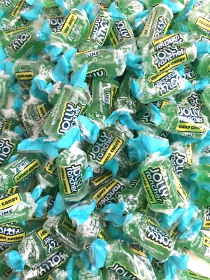 Jolly Ranchers LIME candy 2 POUNDS LBS  bulk hard Candy 2027 NEW Fresh Green