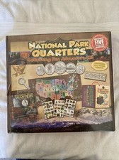 NATIONAL PARK QUARTERS SERIES COLLECTOR'S MAP  Kit mint in box coins