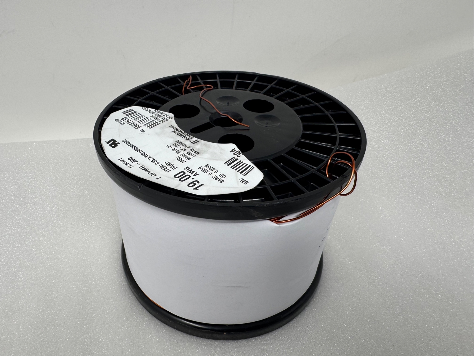 NEW ESSEX FURUKAWA Copper Magnet Winding Wire Enameled cable 19 AWG spool 11lb