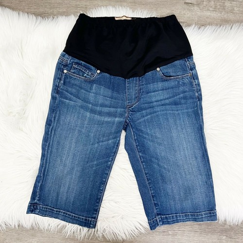 Paige Maternity Bermuda Jean Denim 