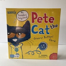 Pete The Cat Groovy Buttons Board Game New Sealed