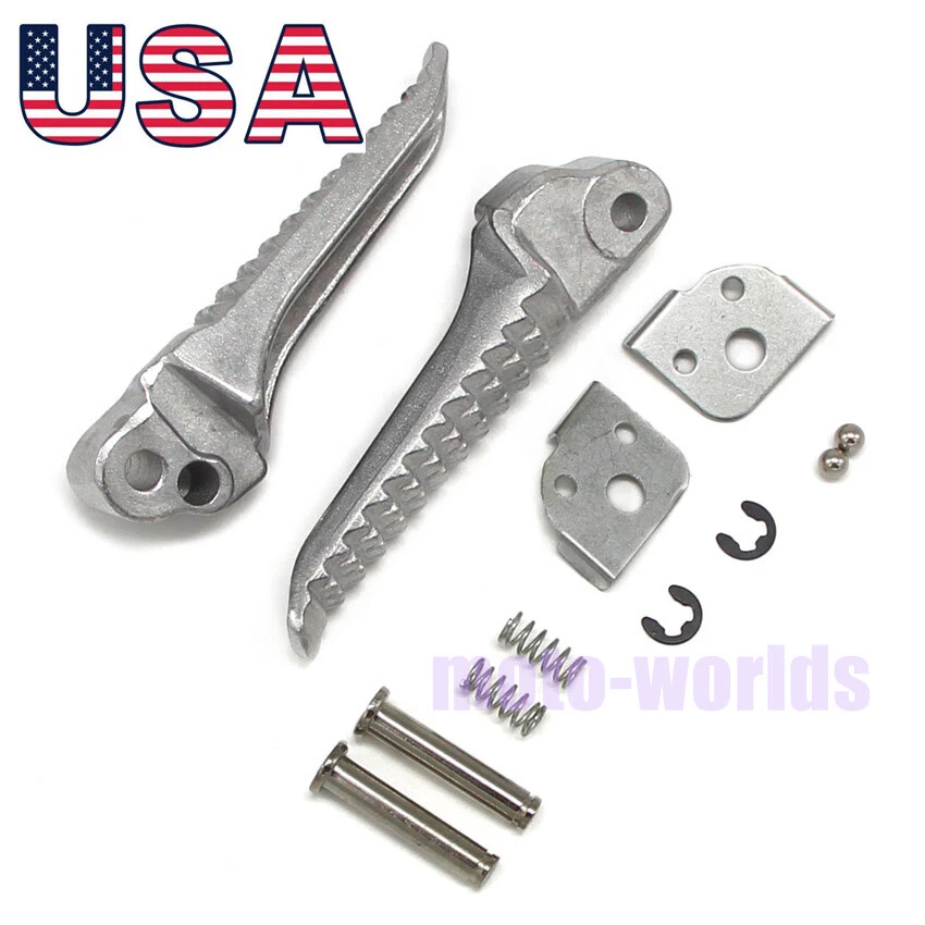 For Suzuki GSXR600 GSXR750 1996-2005/ GSXR1000 2001-2004 Rear Footrest Foot Pegs Foto 2 de 4